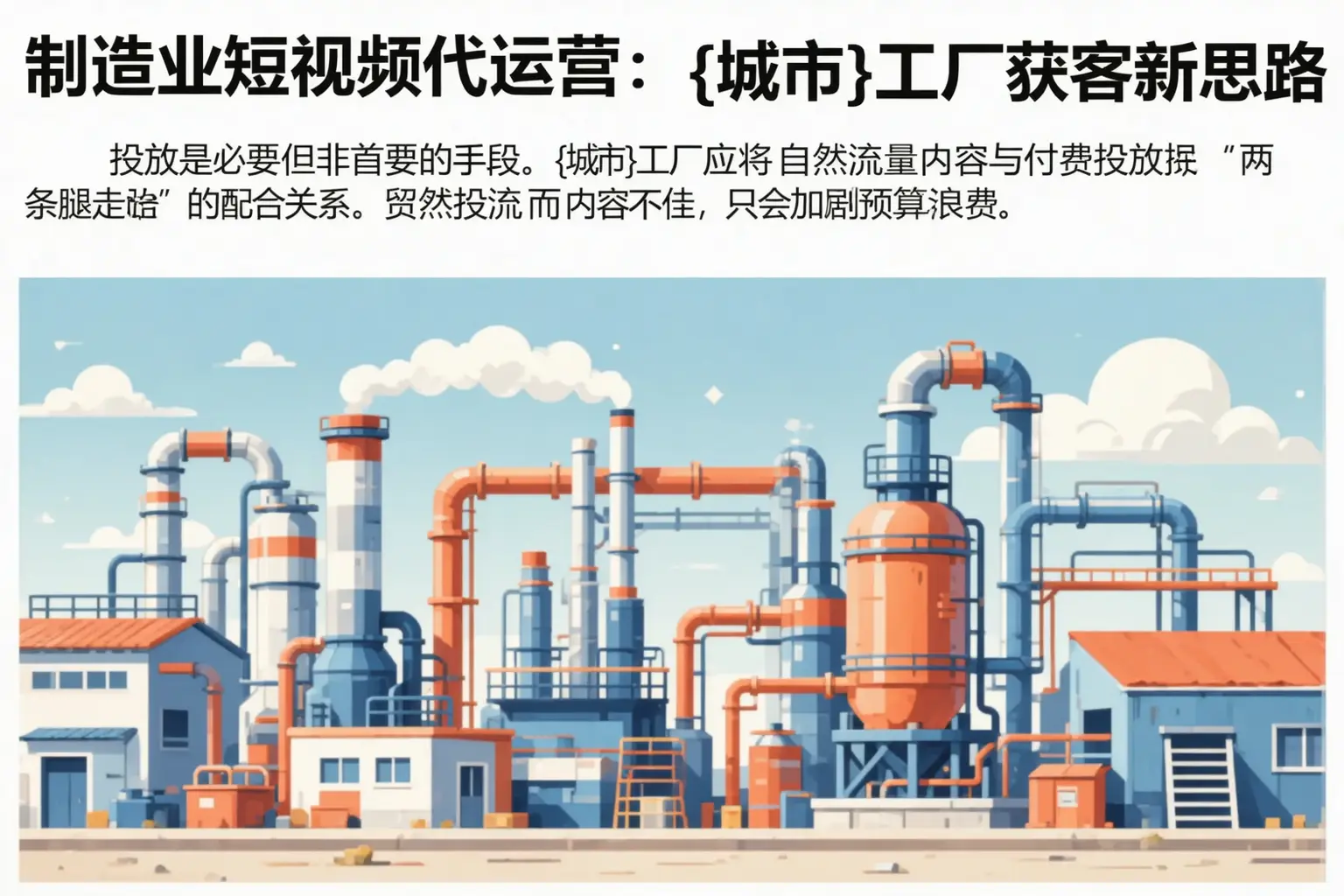 制造业短视频代运营：泽普工厂获客新思路