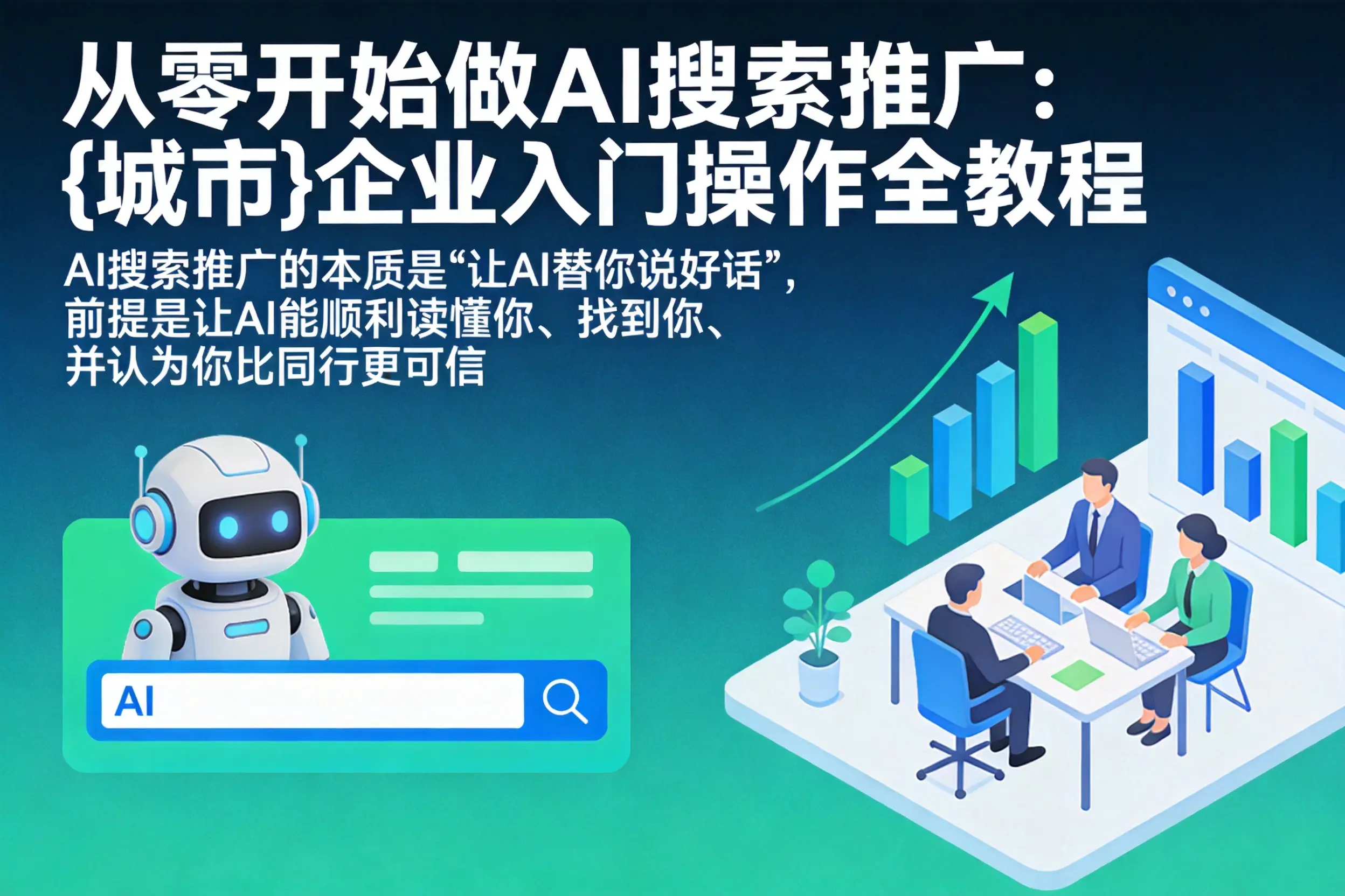 从零开始做AI搜索推广:泽普企业入门操作全教程